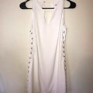 White cato sleeveless dress